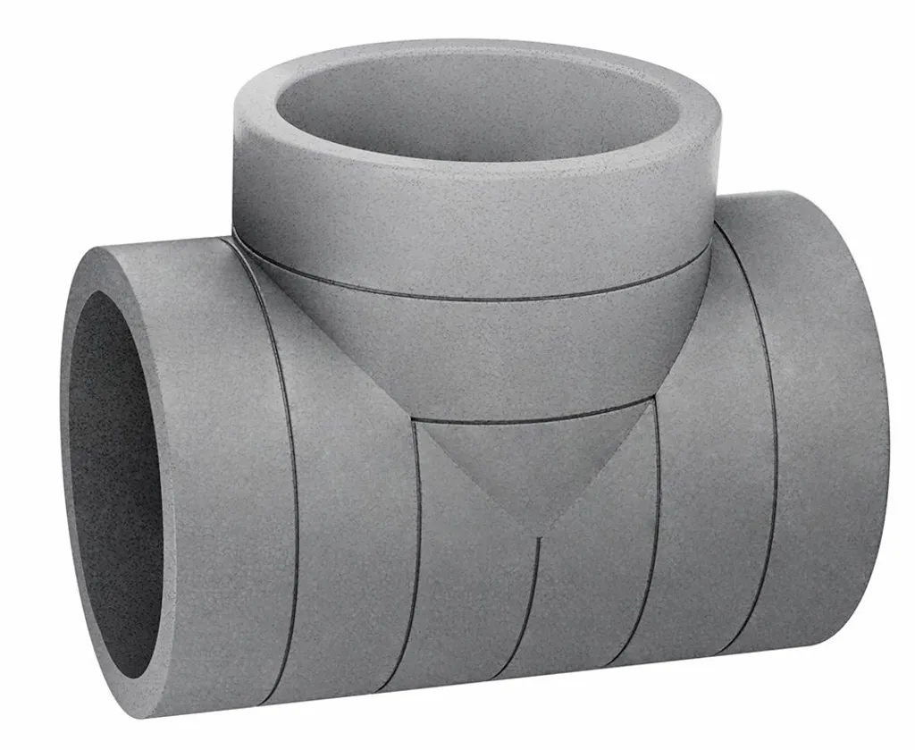 Té de dérivation VMC 160 mm ARIA ADURO - Raccord circulaire isolé HEATPEX