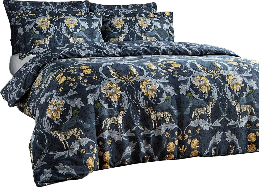 Housse de couette Guépard pour lit simple en coton Paoletti Nouvilla