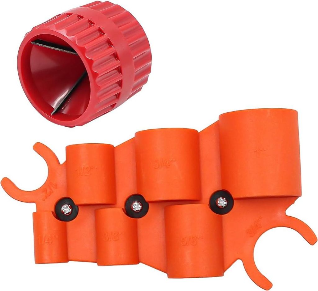 Innen-Entgrater und Tiefenmesswerkzeug für Rohrentgrater - PVC PPR Messing PE-RT Aluminiumrohre (1/8'' bis 1-5/8'')