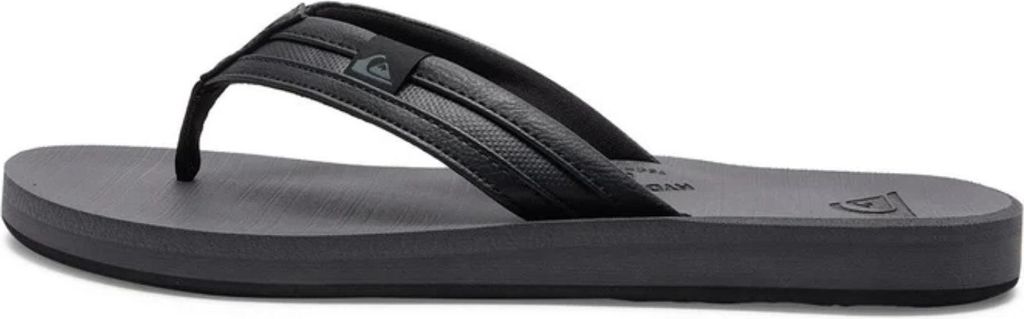 Quiksilver Carver Squish Herren Strand Flip Flops schwarz 40
