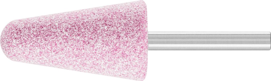 PFERD TOOLS STEEL Schleifstift Kegel Ø 25x45 mm Schaft-Ø 6 mm A60 für Stahl- und Stahlguss