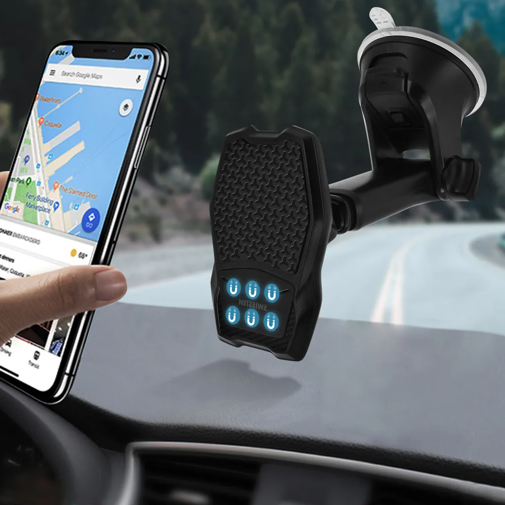Porta Cellulare Magnetico Auto: Ricarica Wireless e Braccio Telescopico - 10