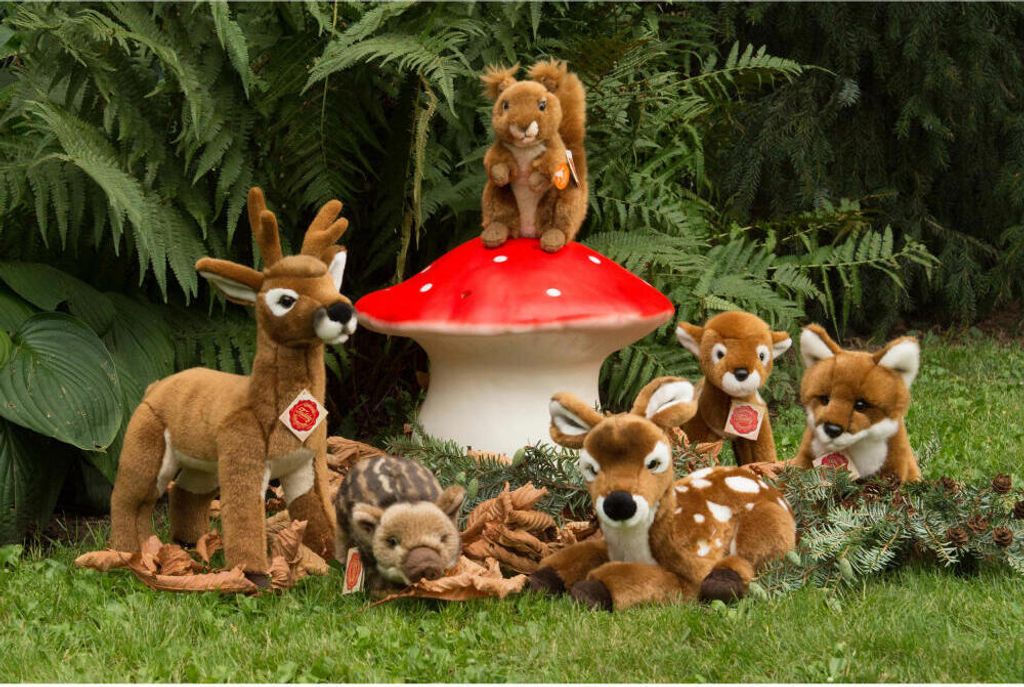 Peluche Teddy Hermann Cinghialino Fresco 22 Cm - 90832 - Morbido E Realistico