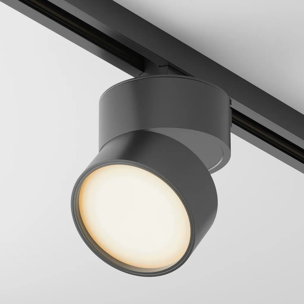Luminaire rail Maytoni Onda 2700K 12W : Éclairage doux sans zones d'ombre