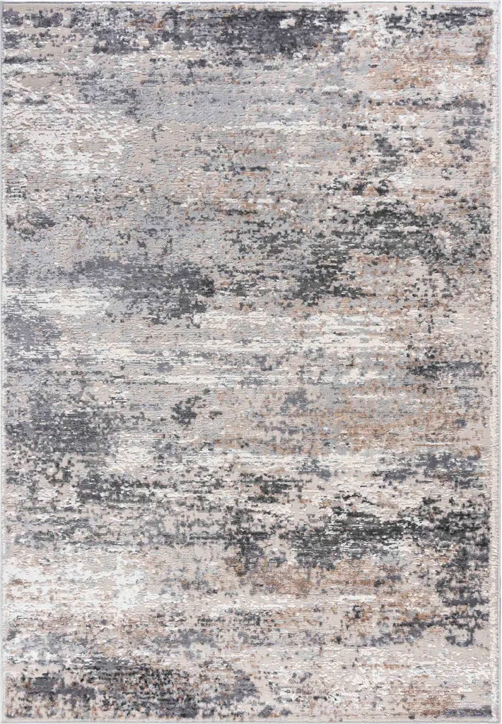 Mazovia Tapis Beige Moderne Abstrait 140x200 cm - Design Salon Chic