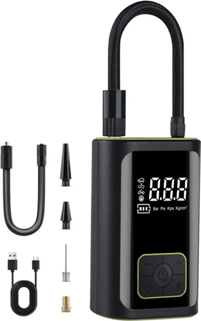 Plus de pneus dégonflés ! Gonfleur de voiture portable sans fil 150 PSI
