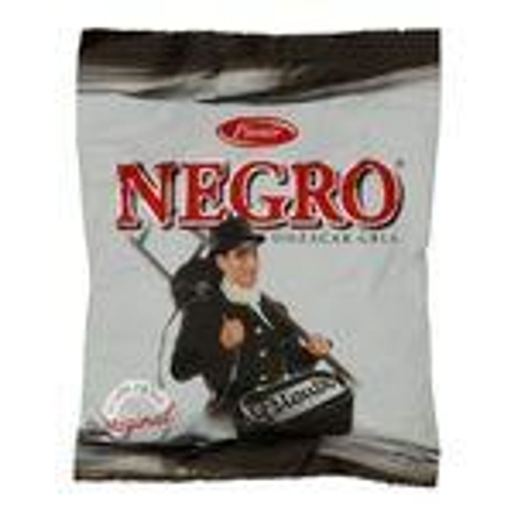 Pionir Negro Hustenbonbons – 100 g – Intensive Kräuterbonbons mit Menthol