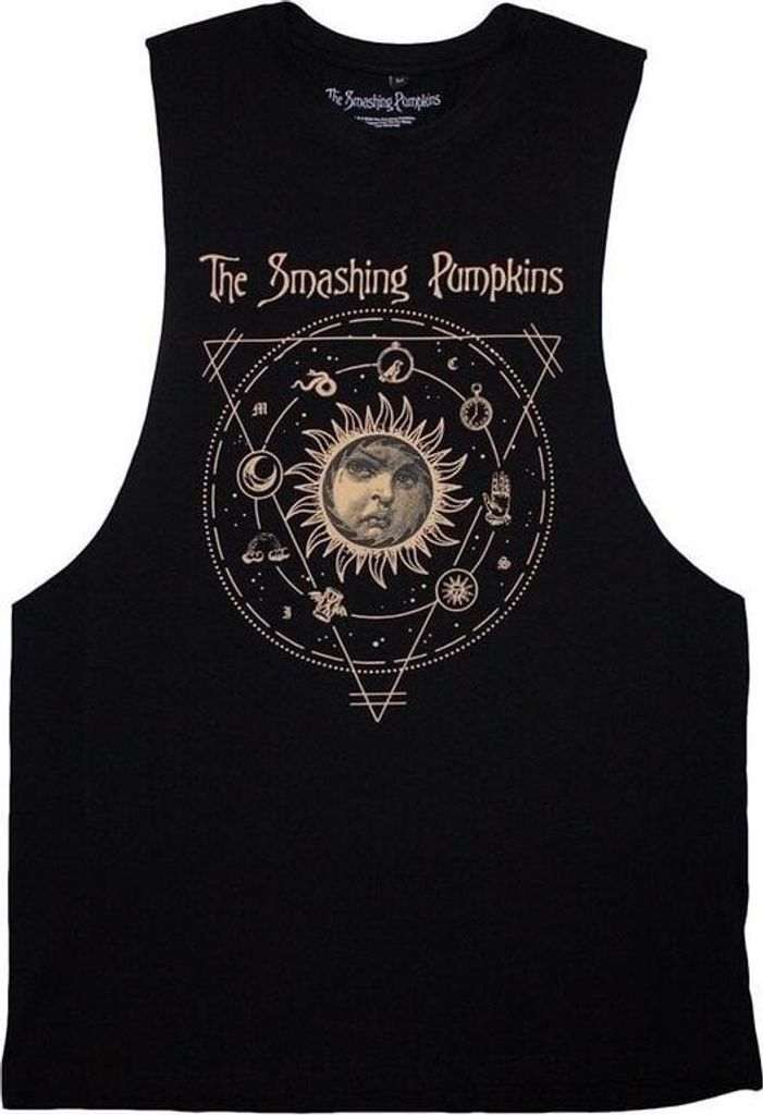 The Smashing Pumpkins Celestial Sun Black 2XL T-Shirt