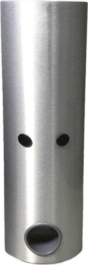 NEG Wand-Kabelkanal MASK Kabeldurchführung: mit Öffnung, Farbe: silber
