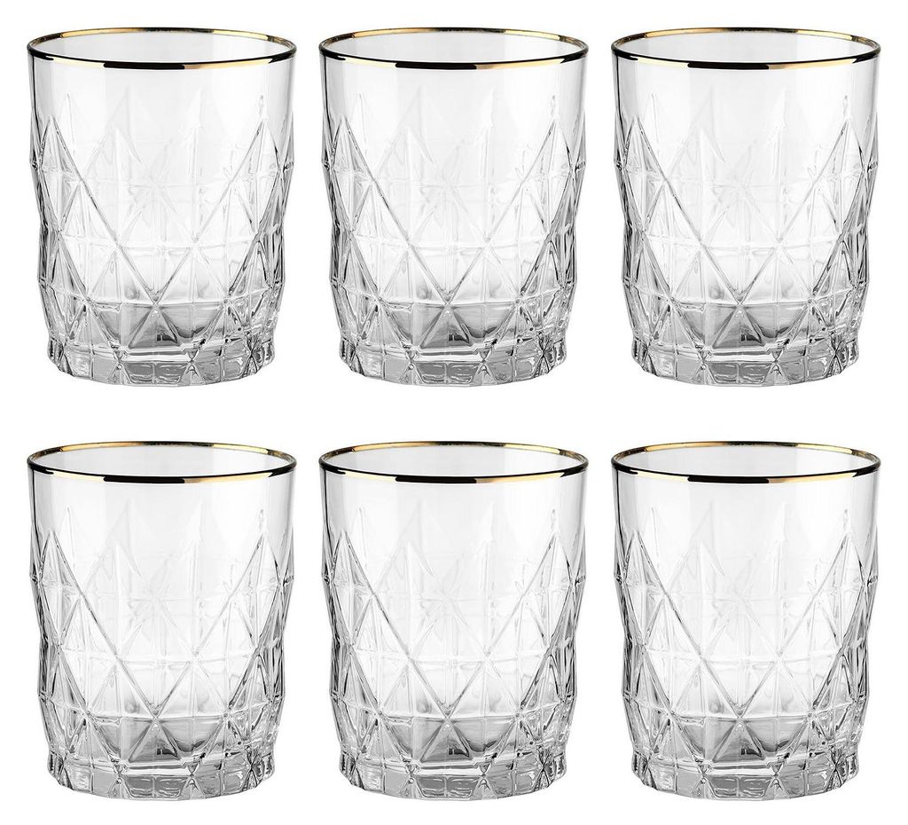 BUTLERS Trinkglas UPSCALE 6er-Set Produktbild 