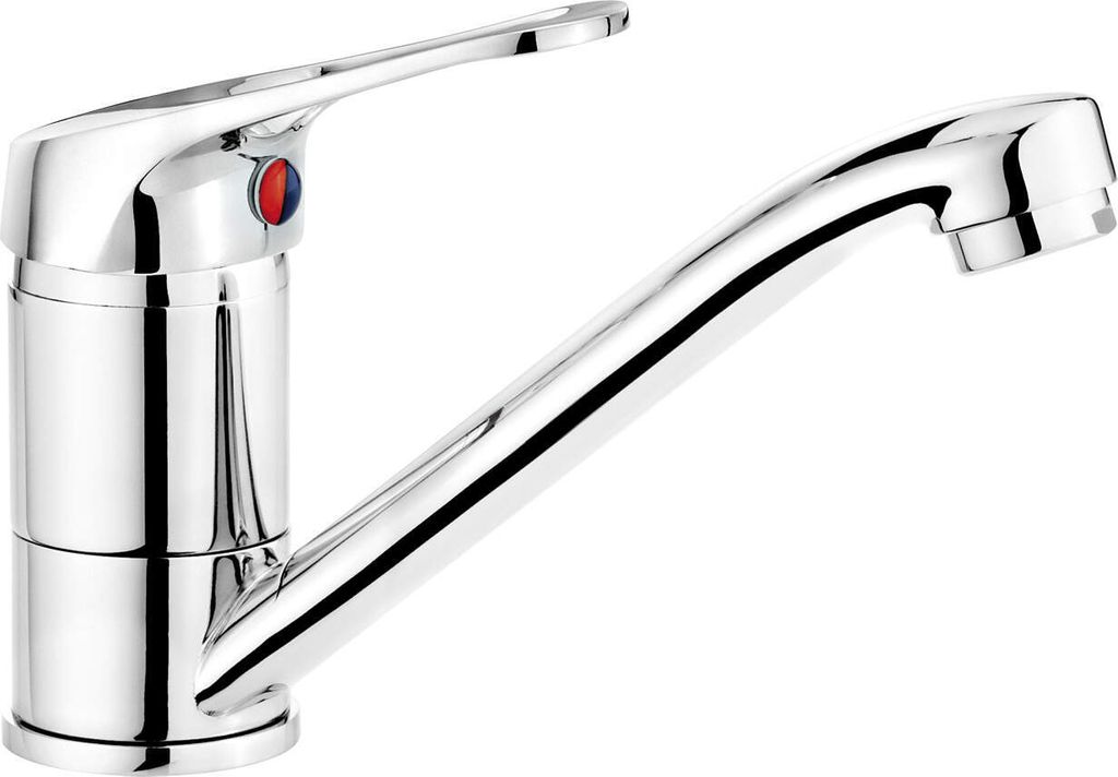 Lobo chrome - Mélangeur lavabo avec bec pivotant (BYU_026M) Image du produit 