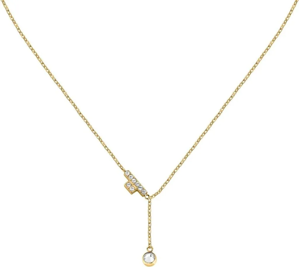Collier or fin anti-ternissement T-Logo TJAXC07 - Bijou peau sensible