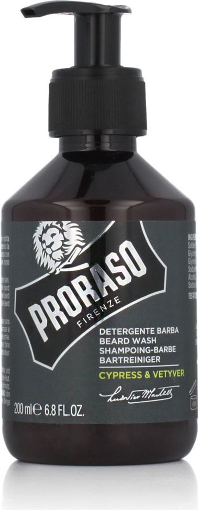 Proraso Cypress & Vetyver Beard Wash 200 ml Produktbild 