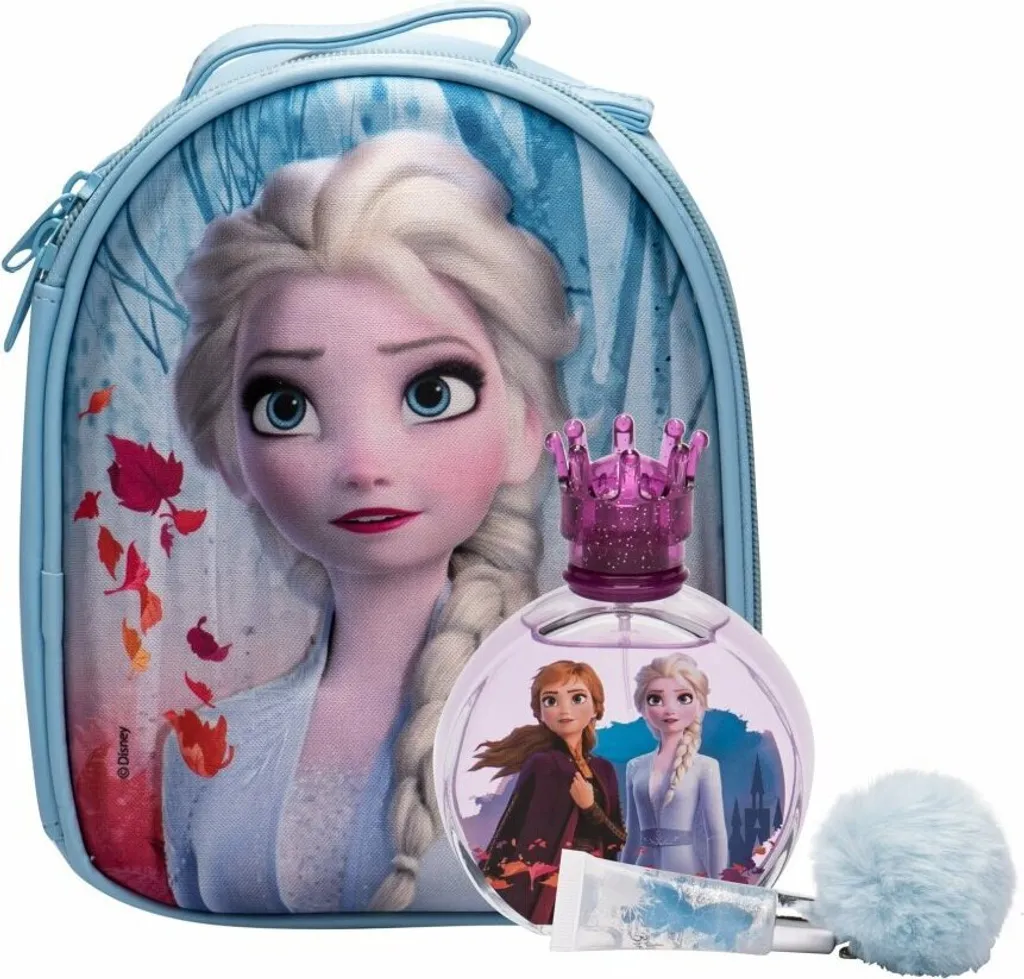 Coffret Parfum Enfant Reine des Neiges 2 avec Sac à Dos et Accessoires