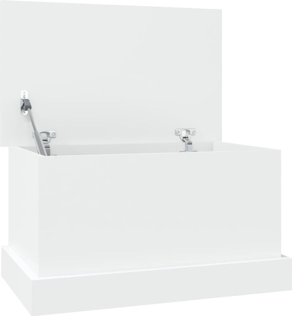 vidaXL Truhe Weiß 50x30x28 cm Holzwerkstoff Produktbild 3