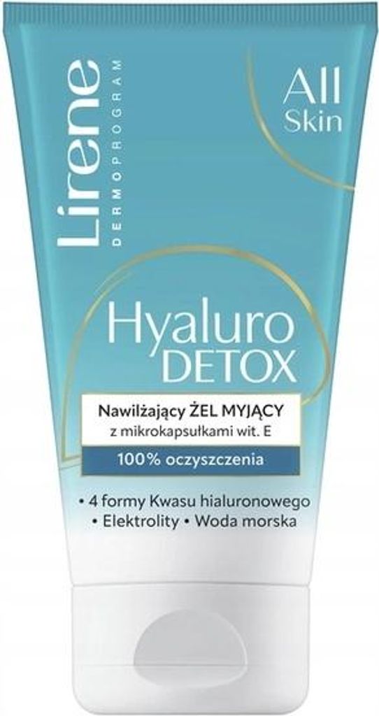 LIRENE All Skin Feuchtigkeitsspendendes Reinigungsgel mit Vitamin-E-Mikrokapseln 150 ml