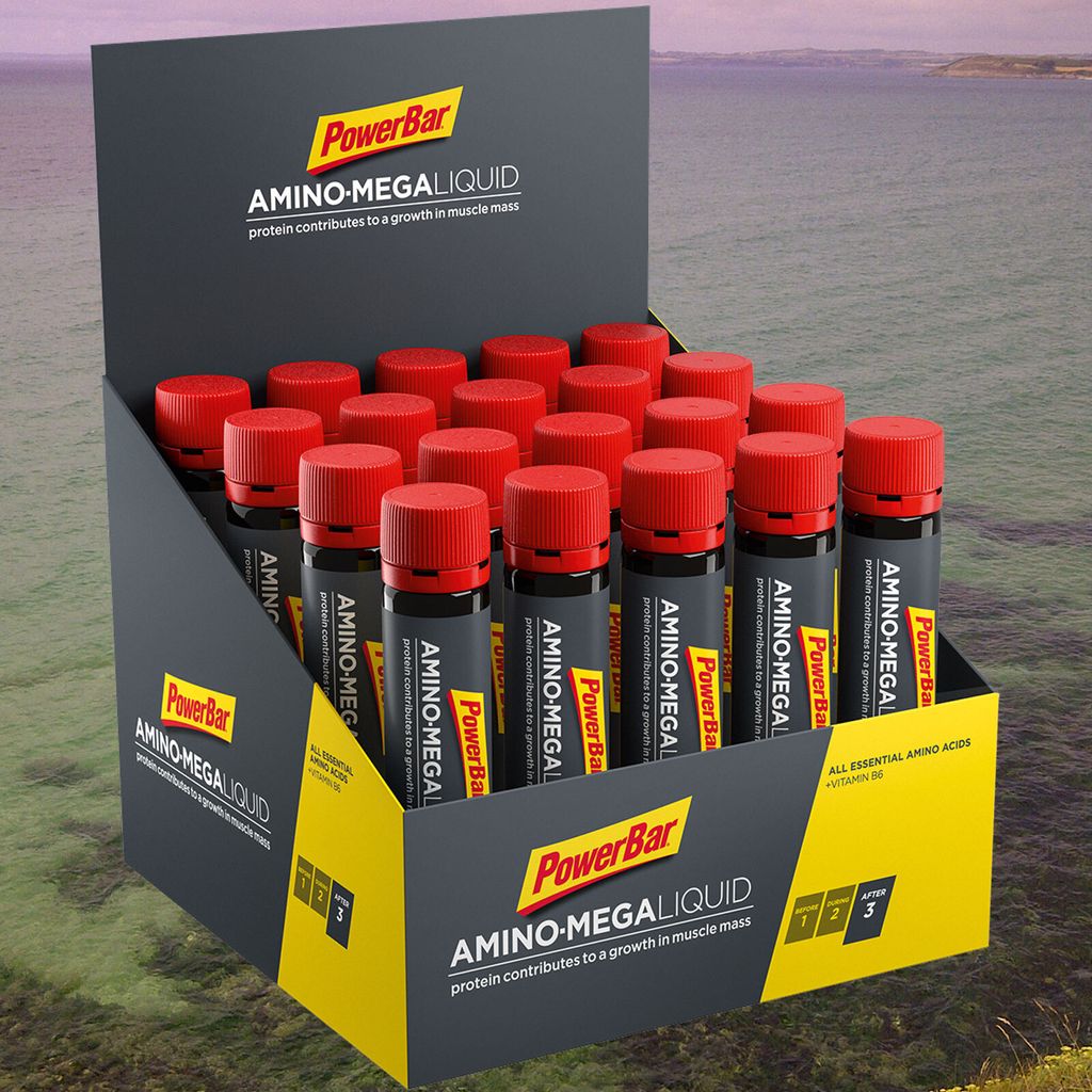 POWERBAR Ernährung für Radfahrer - AMINO MEGA LIQUID 25ml
