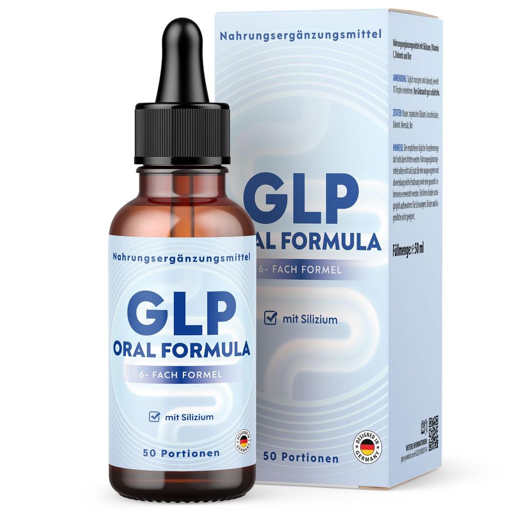 GLP Oral Formula Drops | kombination aus Mineralien und Vitamin C | einfache Anwendung | 50 ml Inhalt