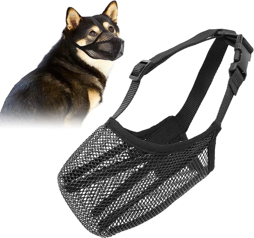 Museruola FWLWTWSS Morbida per Cani: Cammina in Totale Sicurezza