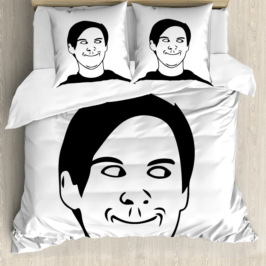 Regalo Originale: Copripiumino Troll Face ABAKUHAUS 200x200