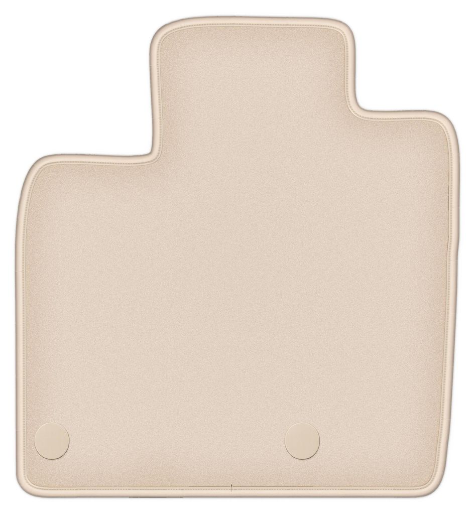 DURBAN Beige Velours-Fahrerfußmatte für Nissan Qashqai III Produktbild 