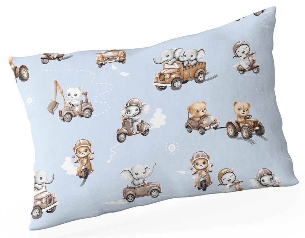 Kinder Kopfkissen 40x60 cm – Kleinkind Kissen – Antiallergisch – 100% Baumwolle