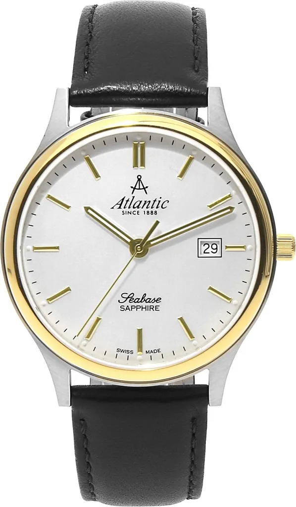 Montre Atlantic Homme Noir atlantic-60343.43.21 Design Suisse Chic