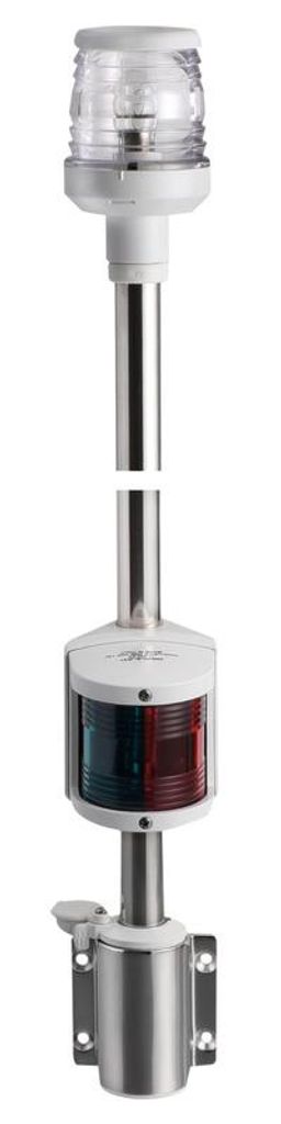 Lámpara combinada Classic de 100 cm, acero inoxidable AISI Imagen del producto 
