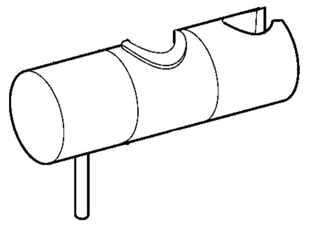 Hansa Schieber Typ 59913755 chrom Ersatzteil für Produktbild 