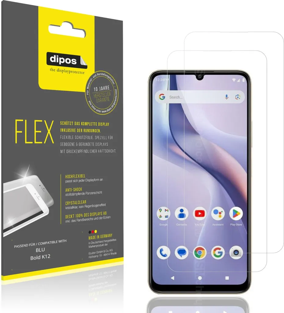 Dipos Pellicola Protettiva (1 pz., LG K12+) - acquista su