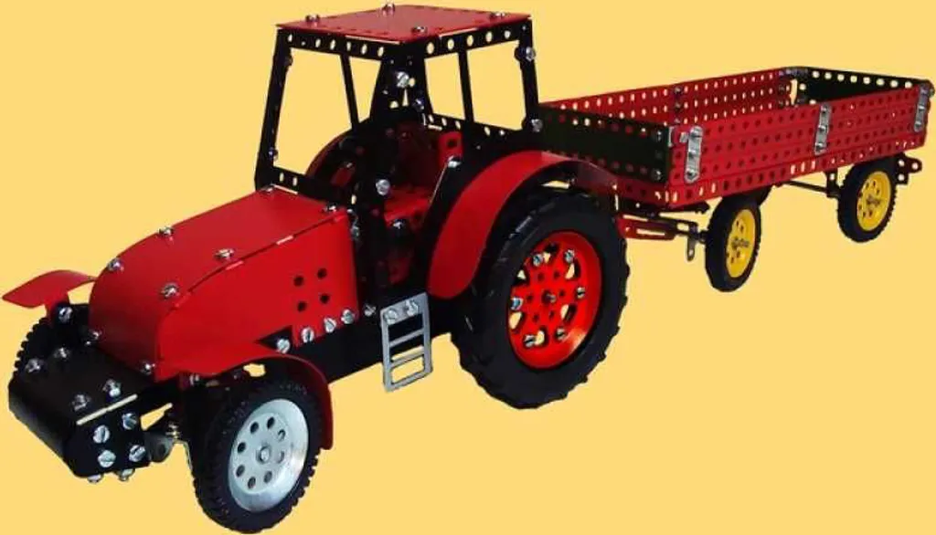 Jeu de construction MERKUR Zetor basic set 646 pièces - Modèle 646 - 4