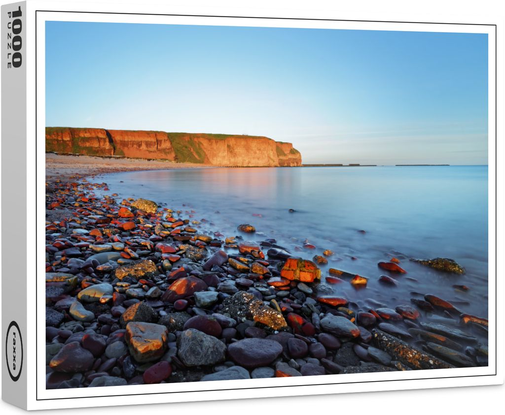 raxxa Premium-Puzzle "Strand auf Helgoland im Morgenlicht", 1000 Teile