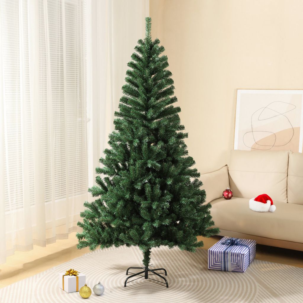 SVITA Weihnachtsbaum 210 cm Tannenbaum Christbaum Kunstbaum