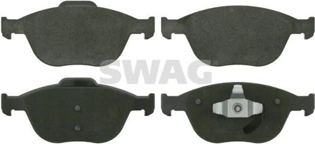 SWAG Bremsbeläge Satz Vorne Bremsklötze für FORD Fiesta Mk5 Schrägheck (JH1, JD1, JH3, JD3) 50 91 6570