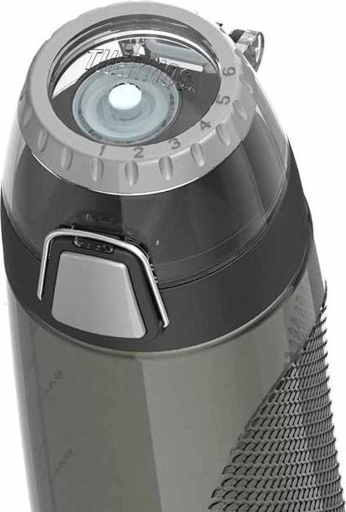 Trinkflasche mit Zähler - lila 710 ml
