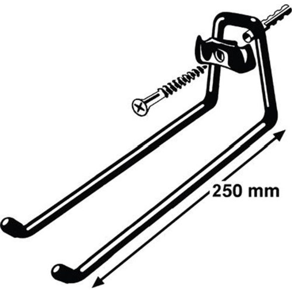 Fischer 1x crochet système SH - 78008 Image du produit 