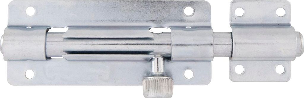 IBFM Bolzenriegel Grendelriegel, abschließbarer Türriegel Länge 150 mm verzinkt