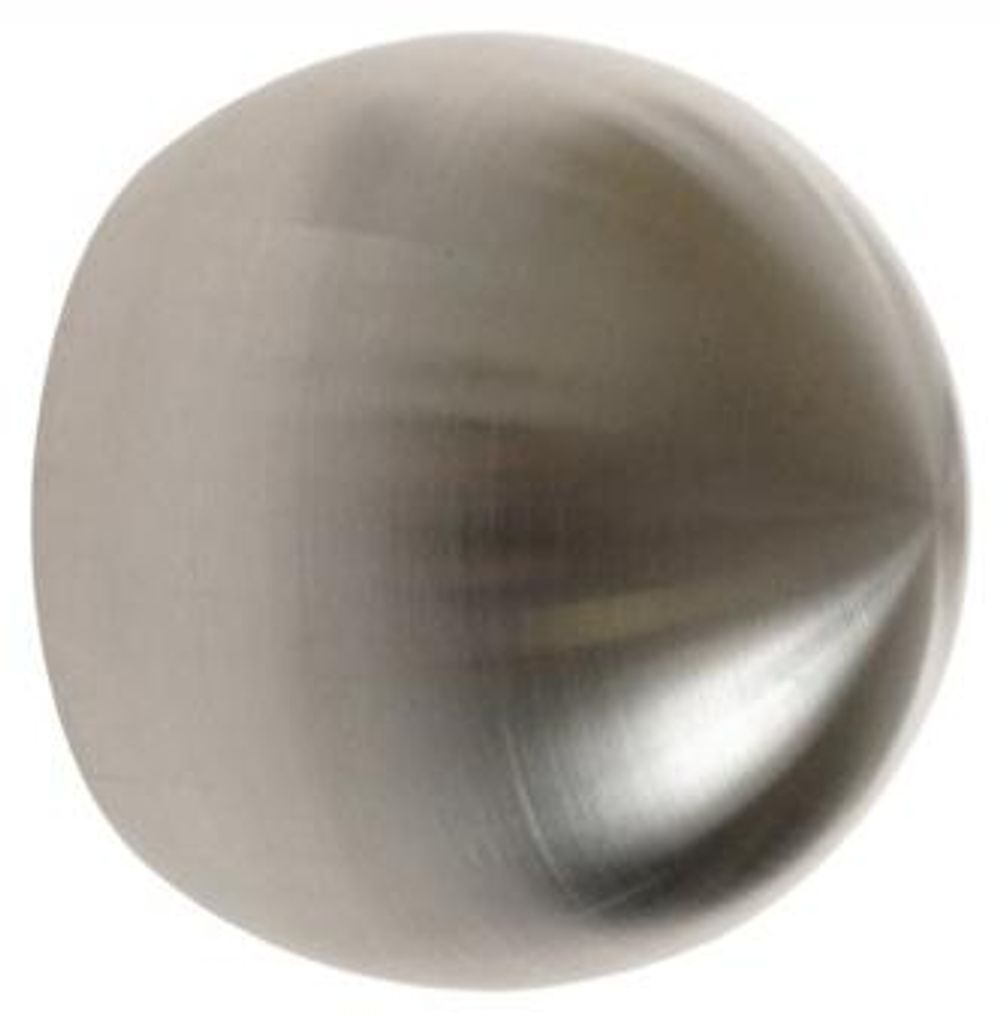 Edelstahl Endkappe für Rohr 42 mm Kugel AISI304 D5