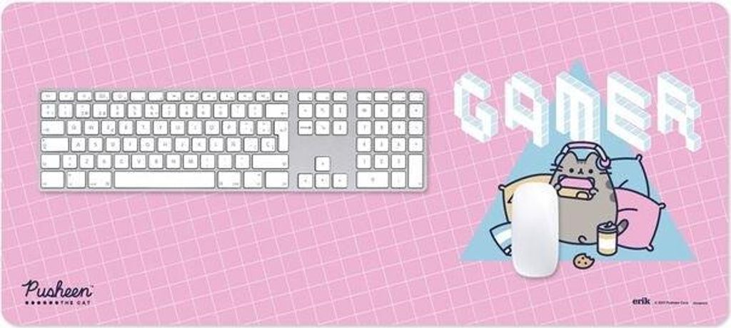 Gaming-Schreibtischunterlage für Pusheen-Fans, große Größe, strapazierfähiges Material