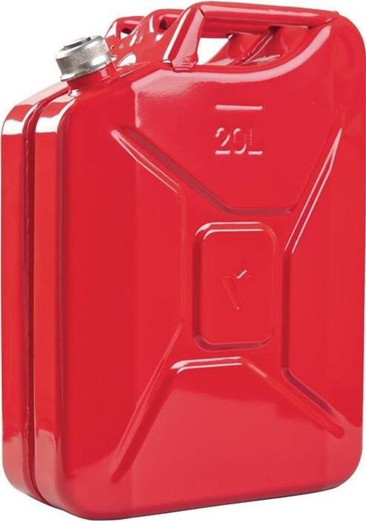 Kraftstoffkanister 20 l Schraubverschluss Rot RAL 3000 Produktbild 