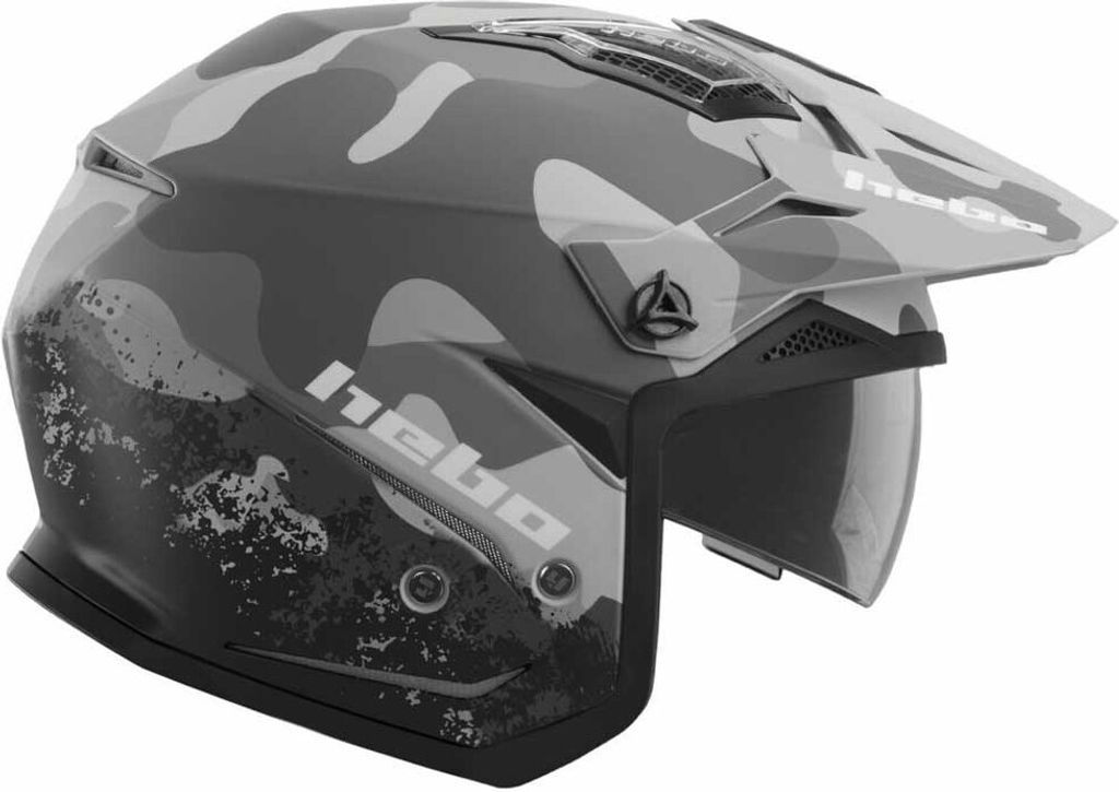 Hebo Htr-p01 V6 Camo Jethelm Schwarz S Schwarz S
