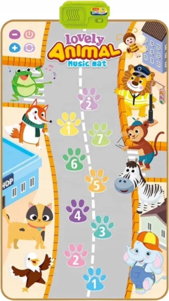 Matériel Musical Interactif Enseignant les Bruits d'Animaux pour Bébé