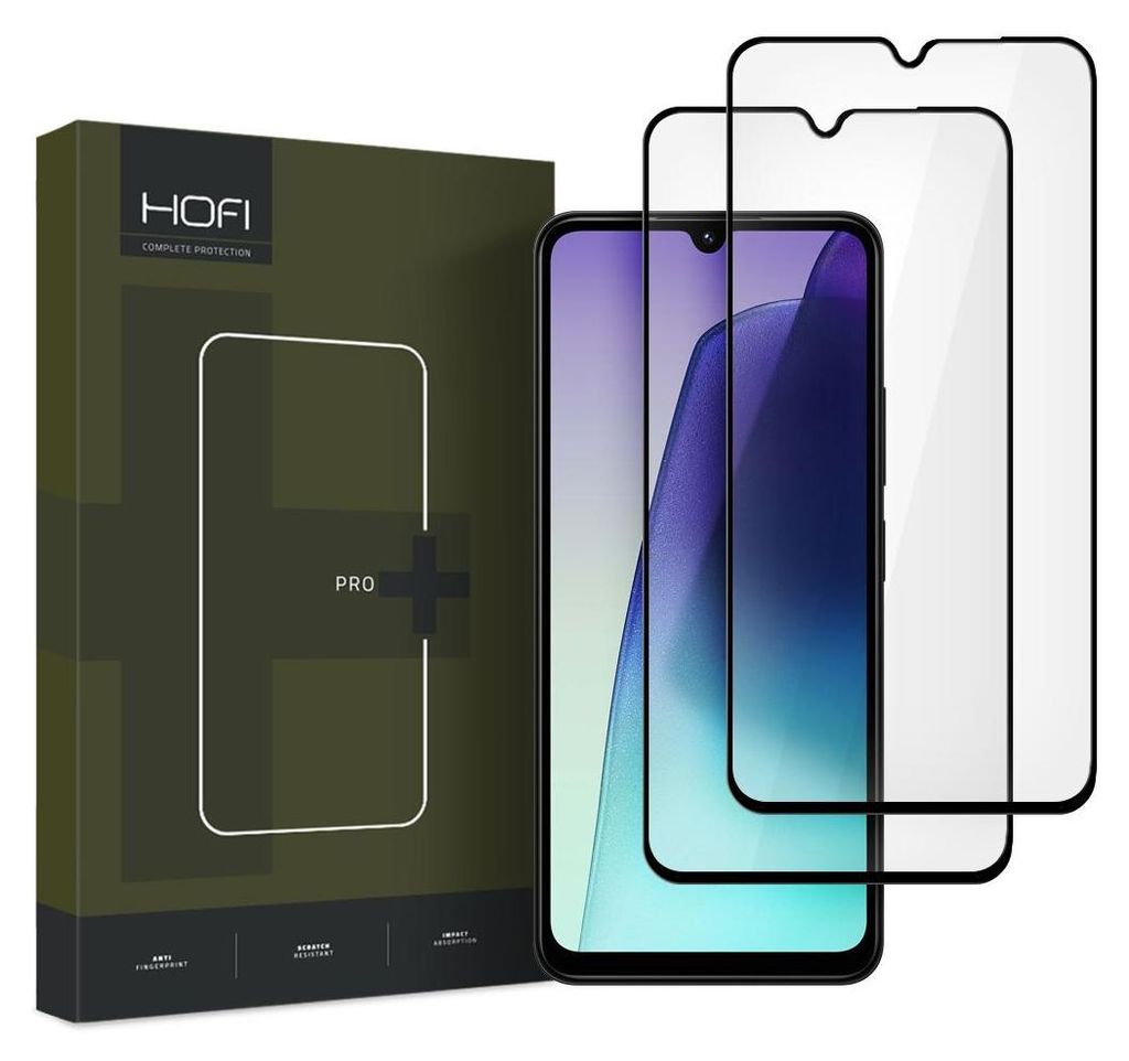 Kaitseklaas Hofi Redmi 14C/Poco C75, must, 2tk Zdjęcie produktu 