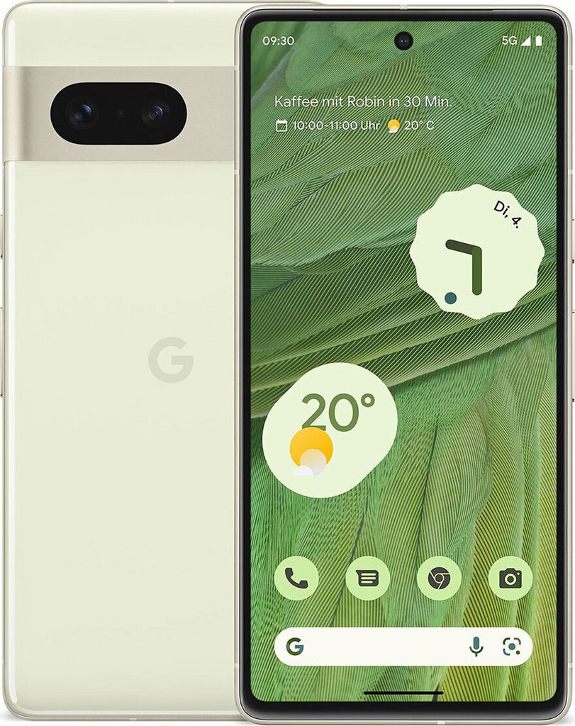 Google Pixel 7 256GB grün 256GB 5G + Wifi Smartphone Produktbild 