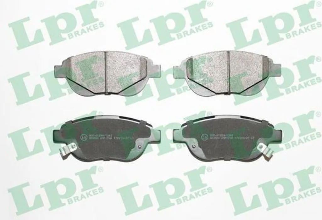 Plaquettes de frein haute performance LPR 05P1760 - Standard OE 77366534