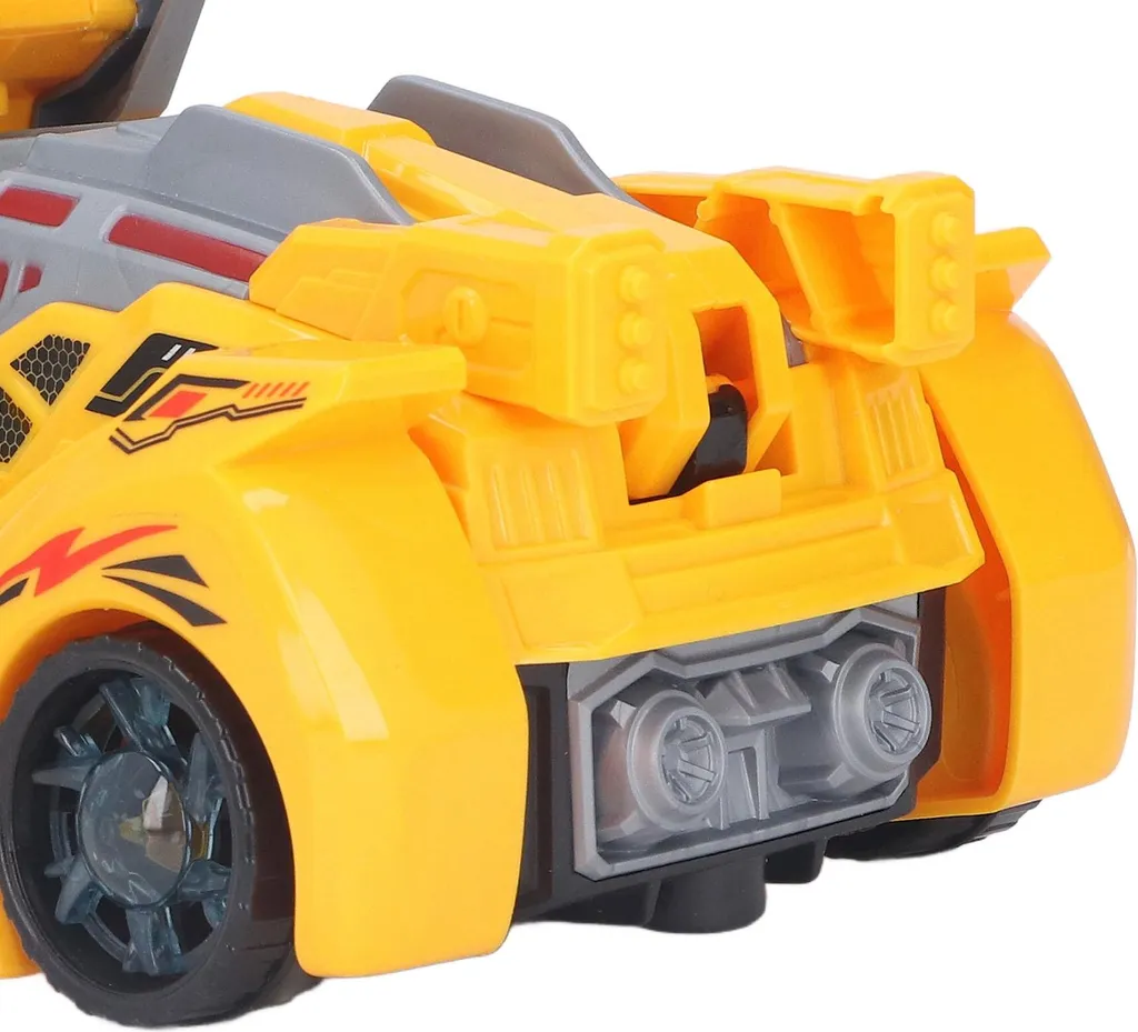 Auto Dinosauro Elettrica 2 in 1: Giocattolo con Spray e Luci LED