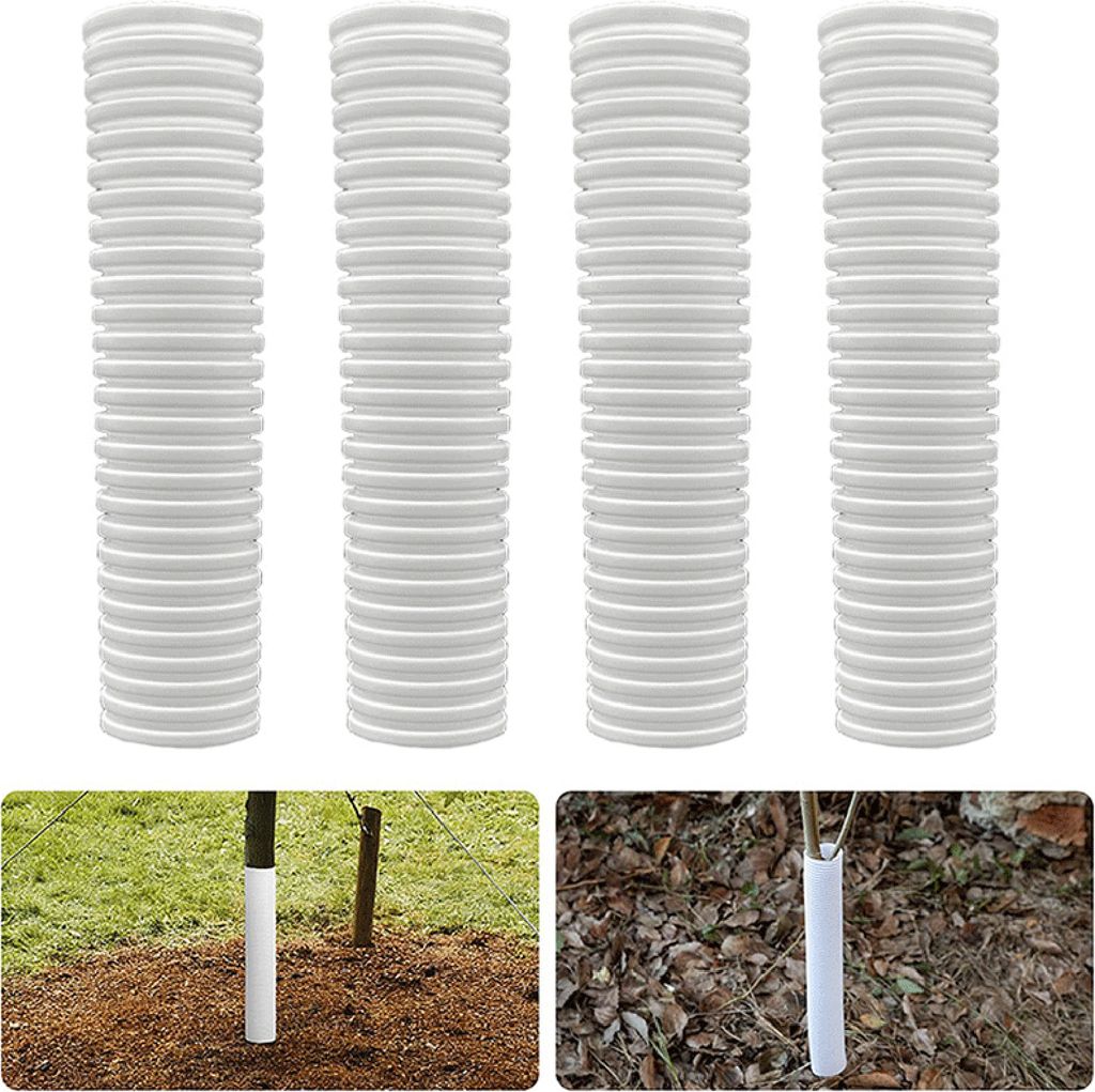 4pcs Baumschutz wiederverwendbares Wetterresistenz Anti-Kratzer verhindern