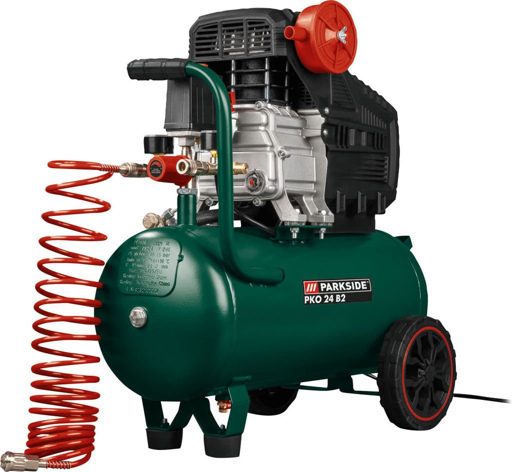 PARKSIDE® Kompressor »PKO 24 B2«, 24 l, 1,8 kW Produktbild 