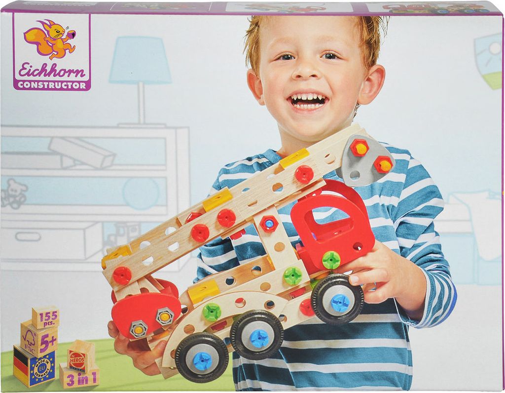 HEROS Constructor: Hasičské auto Obrázok produktu 1