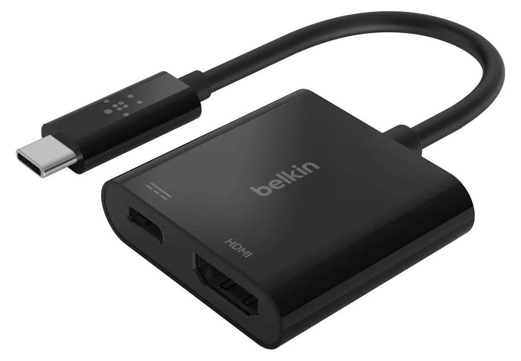 Connectez un Écran HDMI et Chargez votre USB-C avec Belkin AVC002btBK